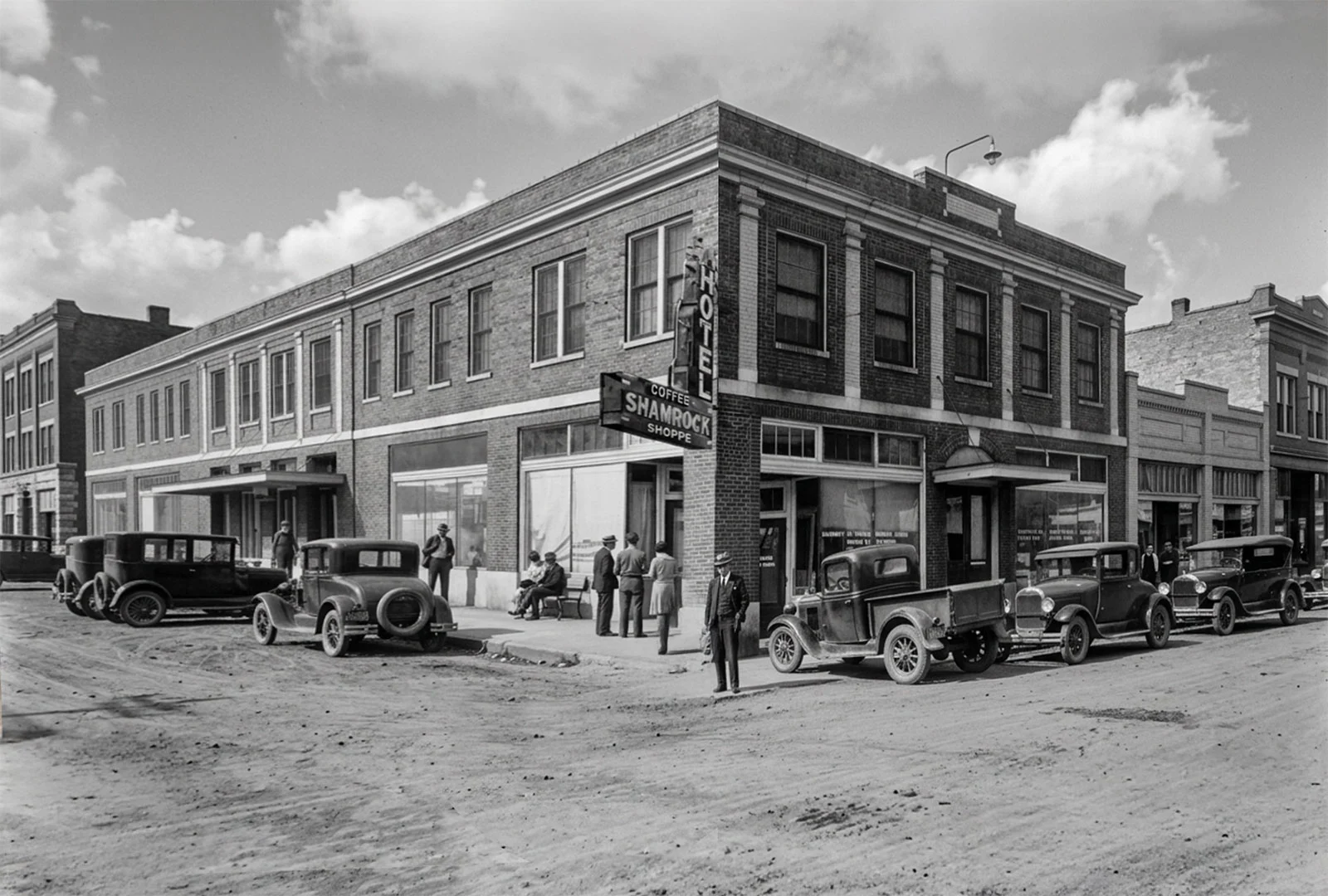 Historic Cordell Hotel building